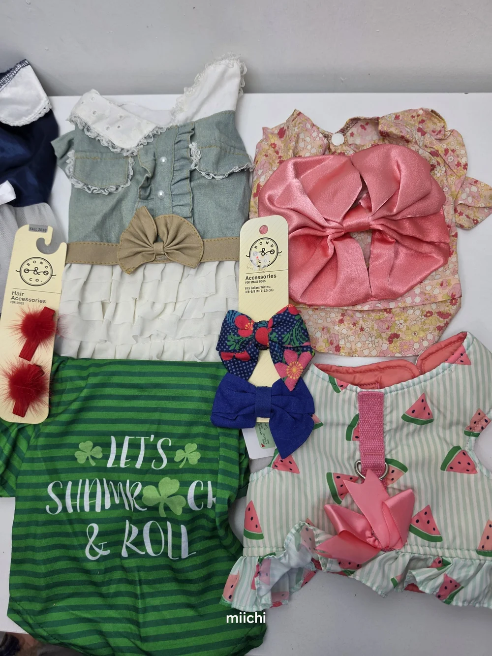 Assorted Pet Outfits & Accessories - Multi Color Set